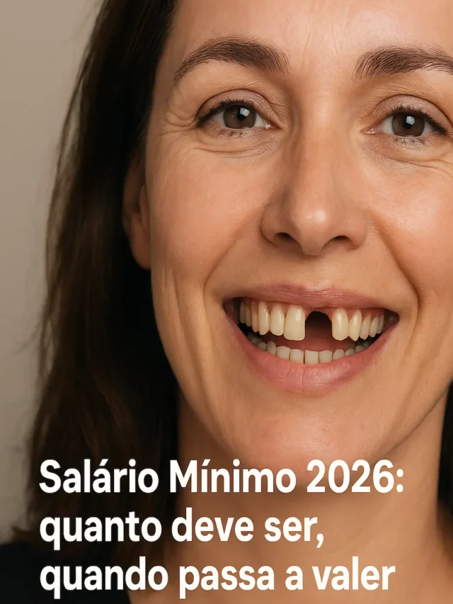 Salário mínimo 2025 confirmado – veja o novo valor