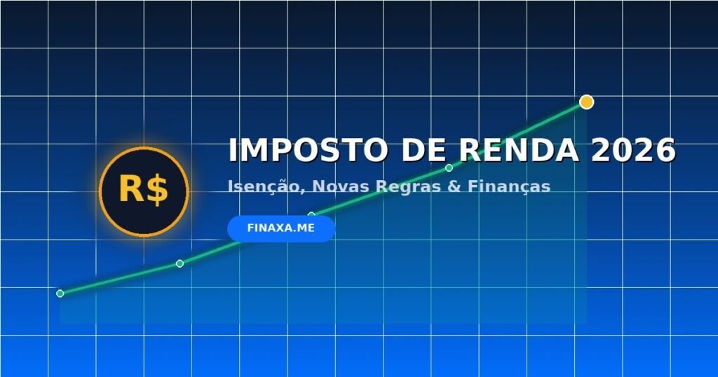 Imposto de Renda 2026 Novas Regras e Isenção Finaxa.me