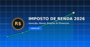 Imposto de Renda 2026 Novas Regras e Isenção Finaxa.me